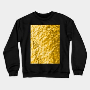 Yellow Fur Crewneck Sweatshirt